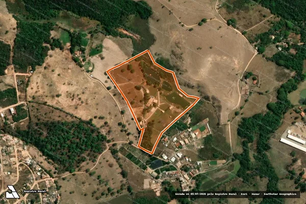 Imagem de satélite de Sitio Boa Vista em ESMERALDAS - MG