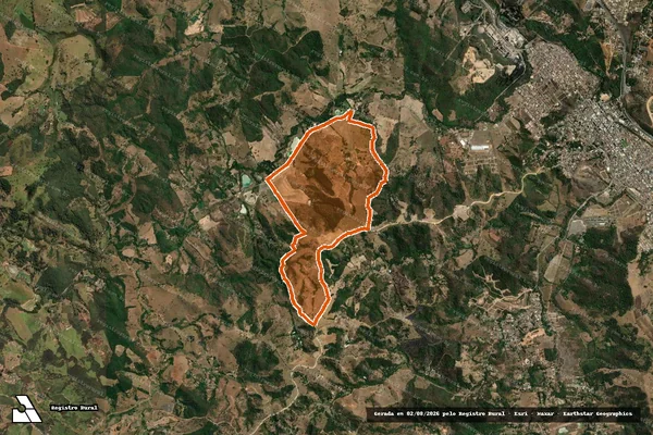 Imagem de satélite de Fazenda Capoeirao em PEDRO LEOPOLDO - MG