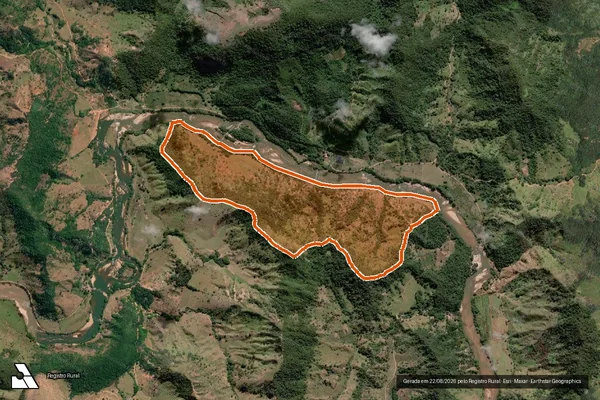 Imagem de satélite de OURO FINO em FERROS - MG