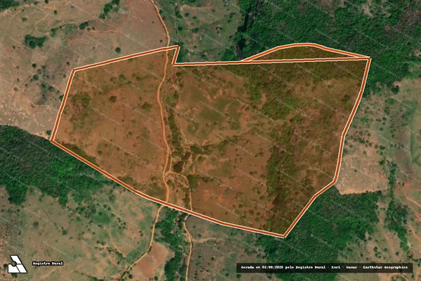 Imagem de satélite de Fazenda Barra Do Passa Dez em BOM JESUS DO GALHO - MG