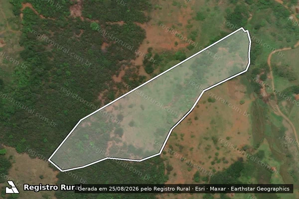 Imagem de satélite de Corrego Da Lagoa em CARATINGA - MG