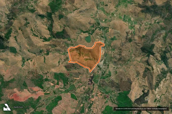 Imagem de satélite de SITIO VISTA ALEGRE em ENGENHEIRO CALDAS - MG