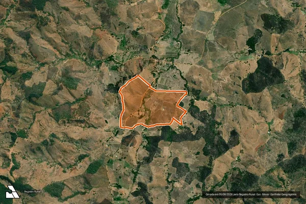 Imagem de satélite de SITIO DO BEIJA FLOR em TARUMIRIM - MG