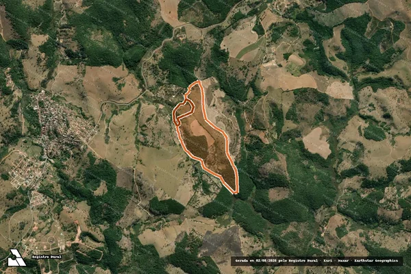 Imagem de satélite de Sitio Vista Alegre em BOM JESUS DO AMPARO - MG