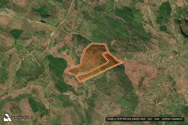 Imagem de satélite de FAZENDA CORREGO DO MACAQUINHO em RESPLENDOR - MG