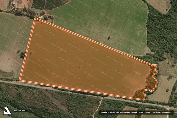 Imagem de satélite de Fazenda Santo Antonio Ou Martins em ALPINÓPOLIS - MG