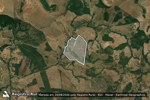 Imagem de satélite de Fazenda Bom Sucesso em SÃO GONÇALO DO PARÁ - MG