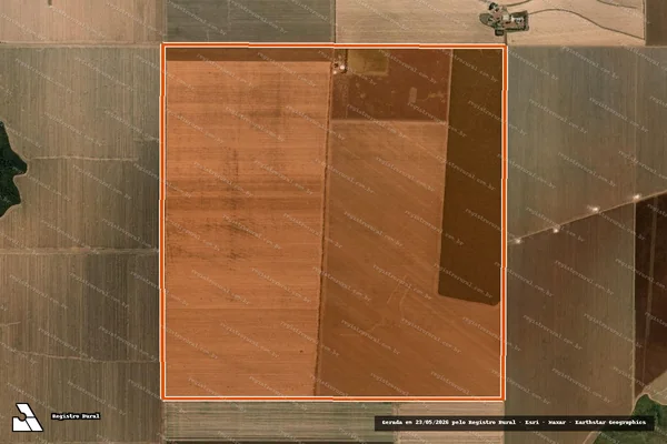 Imagem de satélite de Fazenda Kiko em CAMPOS LINDOS - TO