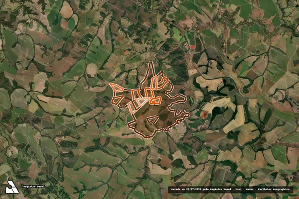 Imagem de satélite de Pa Morro Alto em Ibiá - MG