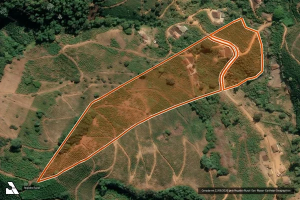 Imagem de satélite de SIT.DOS EUZEBIOS/RIBEIRAO PALMEIRA em MANHUAÇU - MG
