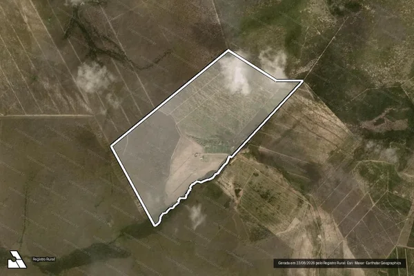 Imagem de satélite de Fazenda Sao Cristovao em DIVINÓPOLIS DO TOCANTINS - TO