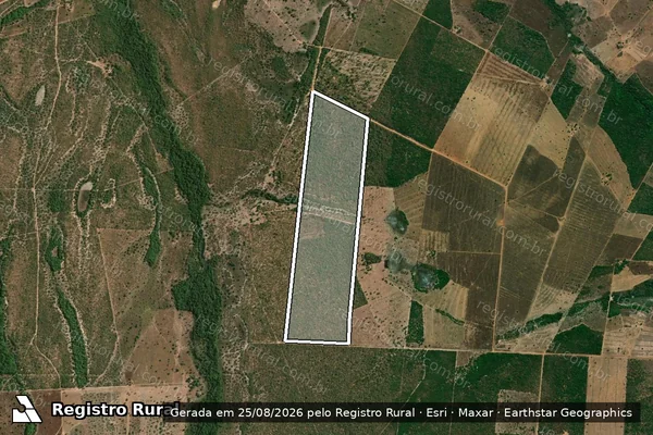 Imagem de satélite de Fazenda Bom Jesus em PEIXE - TO