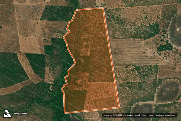 Imagem de satélite de FAZENDA LUZ DO DIA em PEIXE - TO