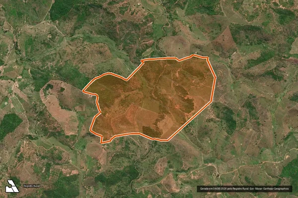Imagem de satélite de Fazenda Shalom II em CONSELHEIRO PENA - MG