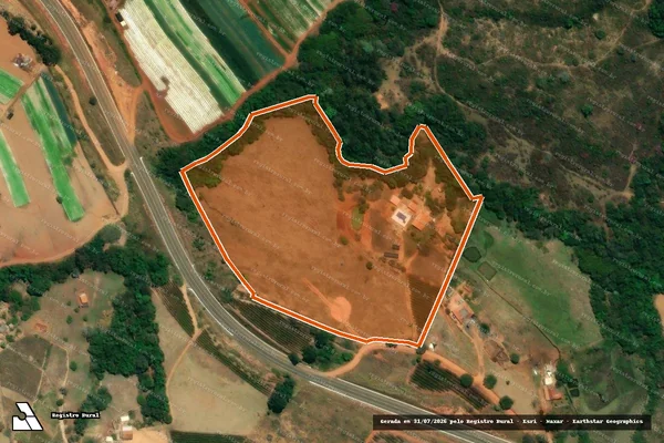 Imagem de satélite de Fazenda Mumbuca em PASSOS - MG
