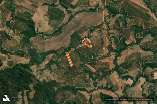 Imagem de satélite de Sitio Bananeiras em TRÊS PONTAS - MG