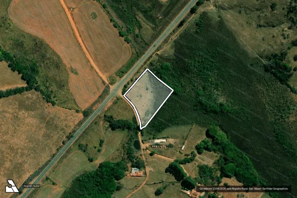 Imagem de satélite de Morro Vermelho em AGUANIL - MG