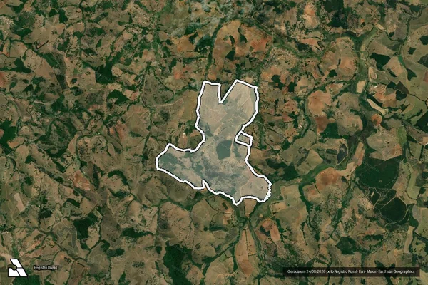 Imagem de satélite de Fazenda Bom Jardim em CARMÓPOLIS DE MINAS - MG