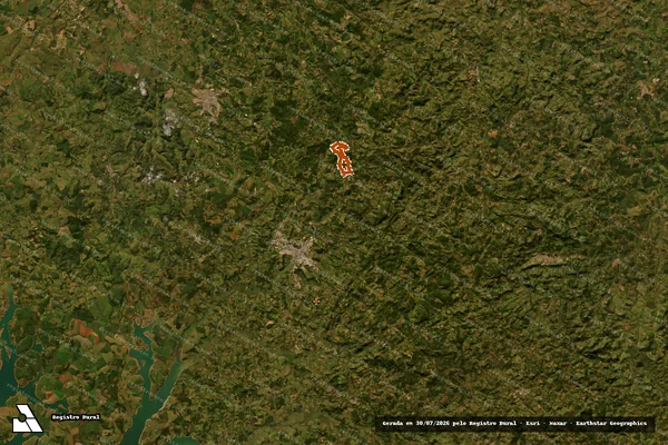 Imagem de satélite de FAZENDA BARRA MANSA em FORMIGA - MG