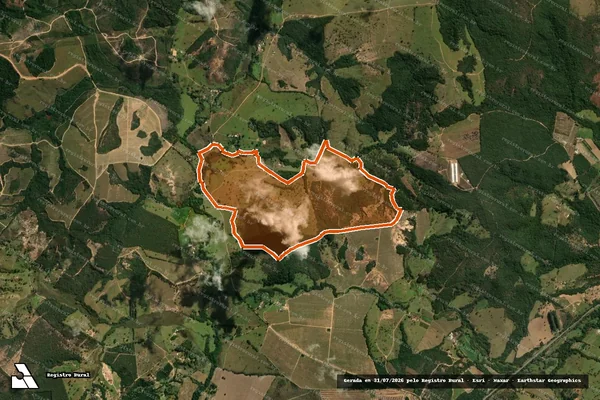 Imagem de satélite de Fazenda Barra Mansa em FORMIGA - MG