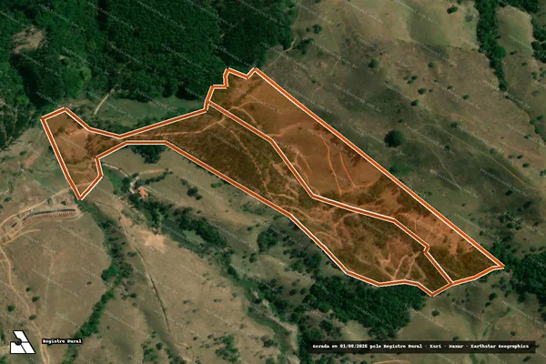 Imagem de satélite de FAZENDA MASCARADO em OLIVEIRA - MG