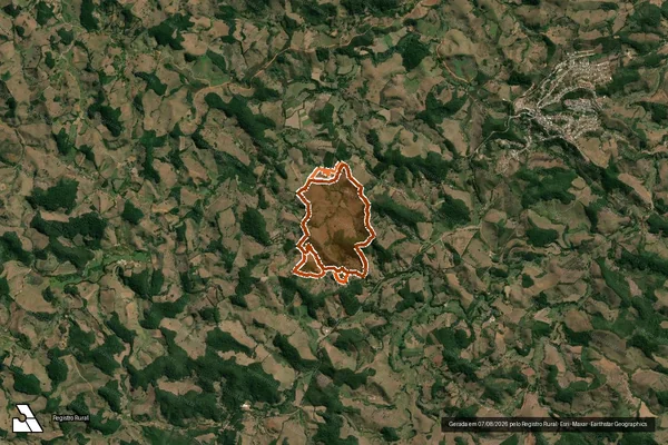 Imagem de satélite de FAZENDA DA OLARIA E OUTRAS em ALTO RIO DOCE - MG