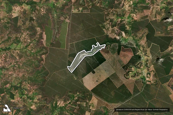 Imagem de satélite de Fazenda Sao Judas Tadeu em CORAÇÃO DE JESUS - MG