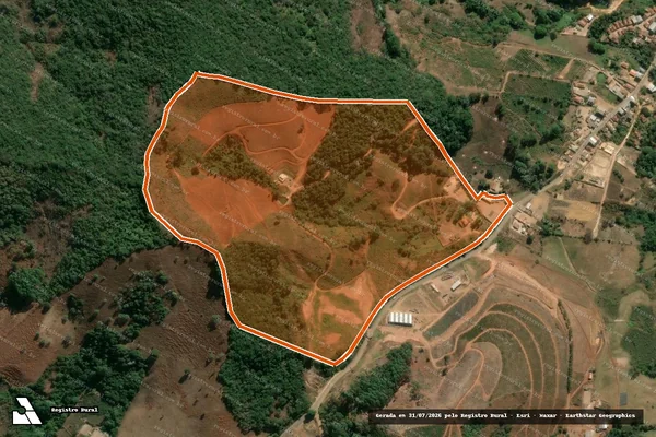 Imagem de satélite de ARRAIL NOVO OU BOCAINA em ARAPONGA - MG