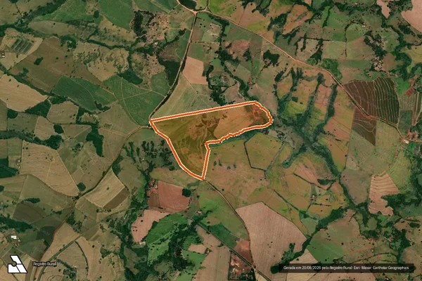 Imagem de satélite de Fazenda Nossa Senhora Das Gracas em SACRAMENTO - MG