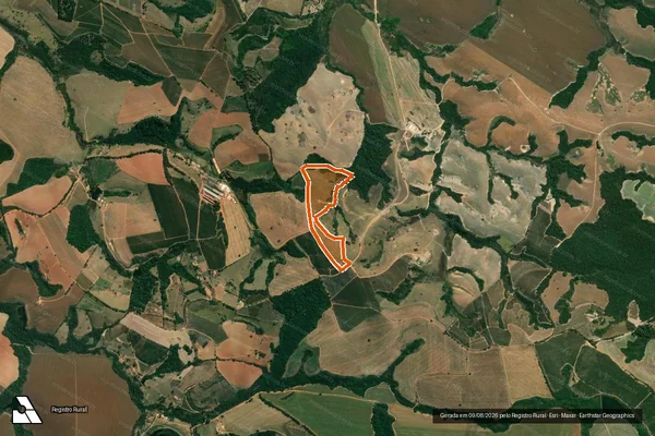 Imagem de satélite de Toca E Cafe Novo em TRÊS CORAÇÕES - MG