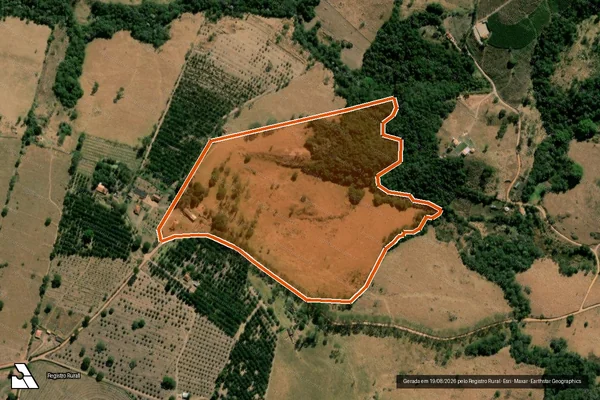 Imagem de satélite de FAZENDA SANTA ADELAIDE em SÃO SEBASTIÃO DO PARAÍSO - MG