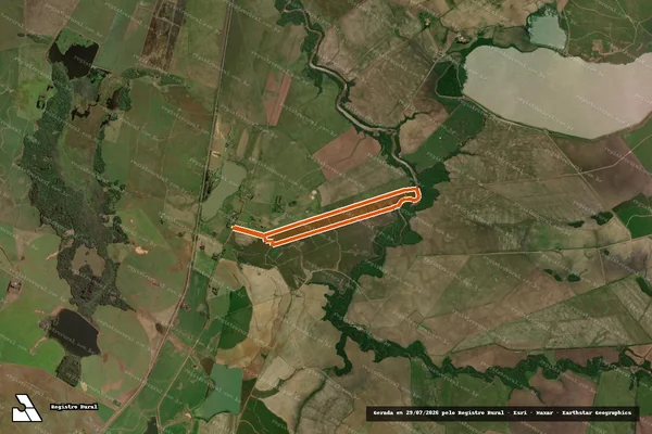 Imagem de satélite de MATRICULA 4326 em MAÇAMBARÁ - RS