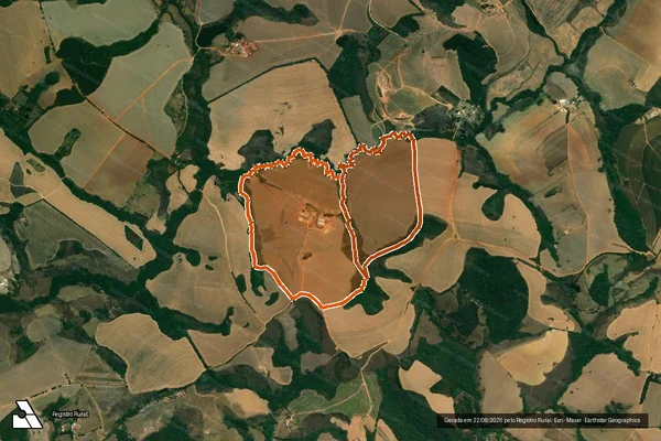 Imagem de satélite de FAZENDA DO RETIRO em SÃO JOÃO DEL REI - MG
