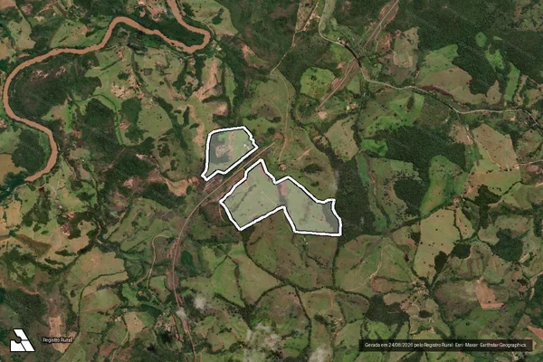 Imagem de satélite de FAZENDO DO RIO ACIMA em SÃO JOÃO DEL REI - MG