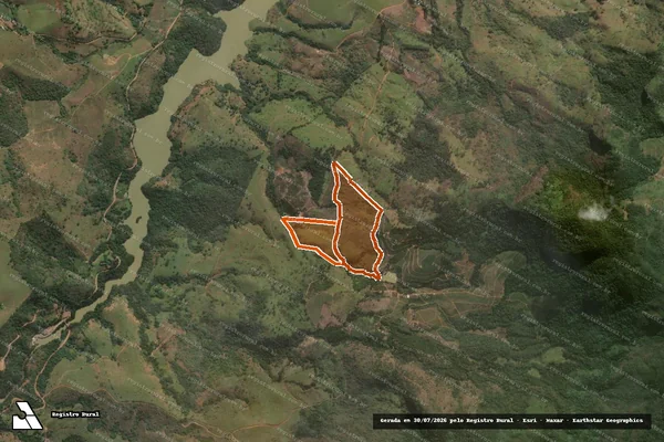 Imagem de satélite de BOM SUCESSO - SERRA DO DESCOBERTO em GUARANI - MG