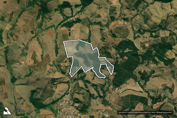 Imagem de satélite de Fazenda Boa Esperanca em OURO FINO - MG