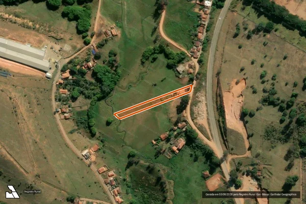 Imagem de satélite de Sitio Anhumas em PEDRALVA - MG