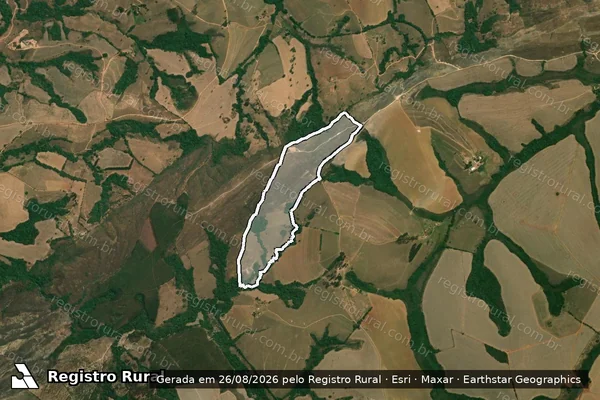 Imagem de satélite de Sitio Mafra em ITUTINGA - MG