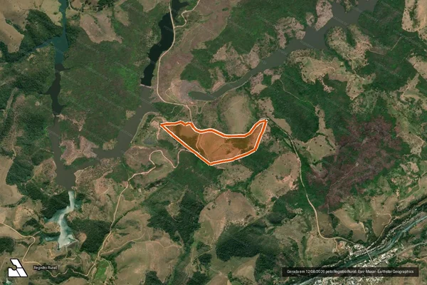 Imagem de satélite de Sitio Boa Esperanca em CHIADOR - MG
