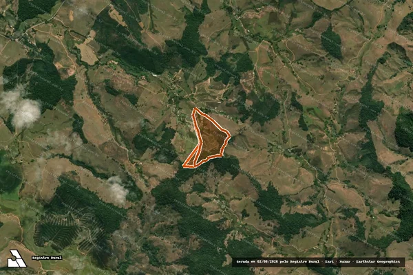 Imagem de satélite de SITIO BUIEIE em MERCÊS - MG