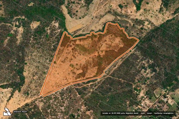 Imagem de satélite de FAZENDA MONTES CLAROS em MONTES CLAROS - MG