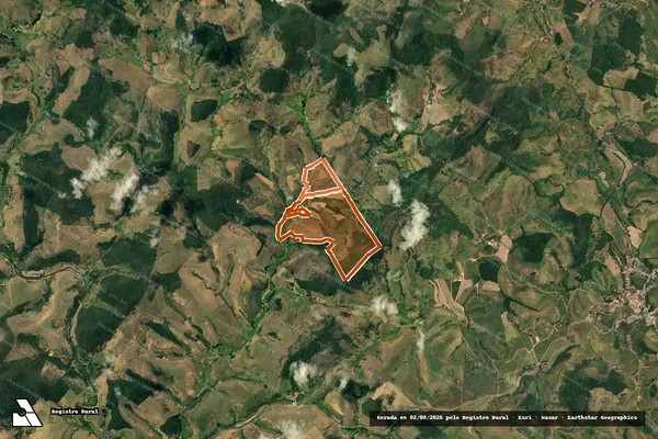 Imagem de satélite de Fazenda Sao Jose em VOLTA GRANDE - MG