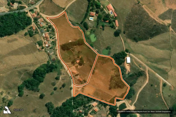 Imagem de satélite de SITIO SAO LUIZ em BUENO BRANDÃO - MG