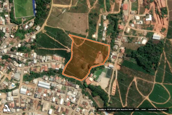 Imagem de satélite de Corrego Sao Domingos Das Dores em SÃO DOMINGOS DAS DORES - MG
