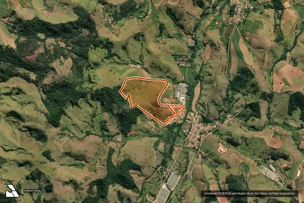 Imagem de satélite de VARGEM DO MONJOLO em PASSA QUATRO - MG