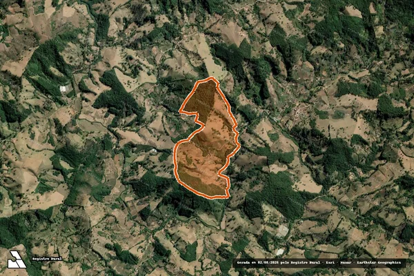 Imagem de satélite de Fazenda São Lourenço em VIRGÍNIA - MG