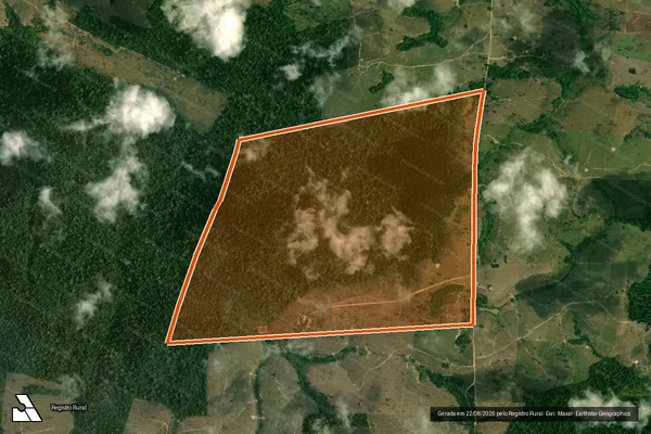 Imagem de satélite de FAZENDA CLLK - LT229A GTUBARÃO em VITÓRIA DO XINGU - PA