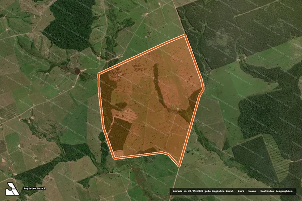 Imagem de satélite de FAZENDA JANDAIA em BOM JESUS DO TOCANTINS - PA