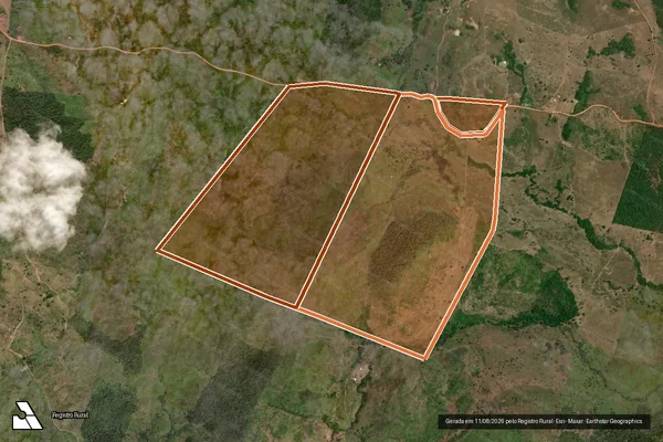 Imagem de satélite de FAZENDA SURPRESA em SANTANA DO ARAGUAIA - PA