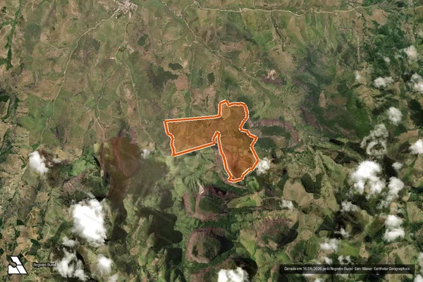 Imagem de satélite de Fazenda Estancia Jacaranda I em ECOPORANGA - ES